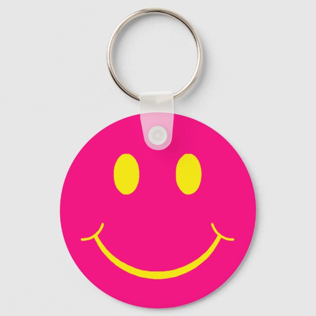 Happy Face Keychain (Front)
