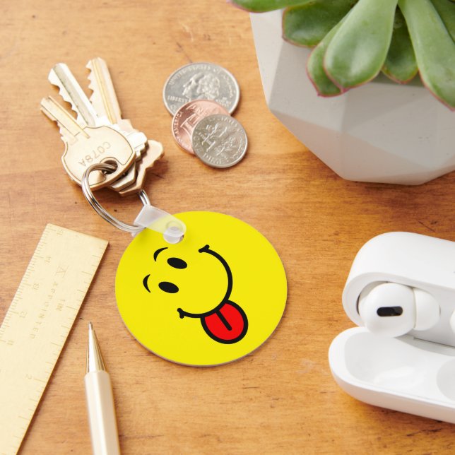 Happy Face Keychain (Desk)