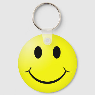 Happy Face Keychain