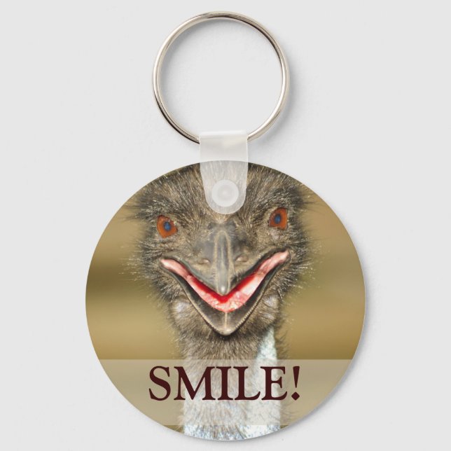 Happy Face Keychain (Front)