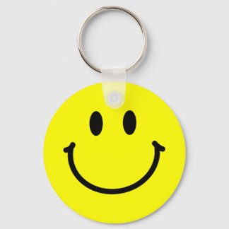 Happy Face Keychain