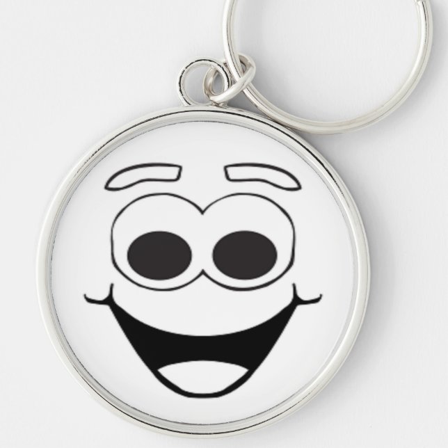 HAPPY FACE KEYCHAIN (Front)