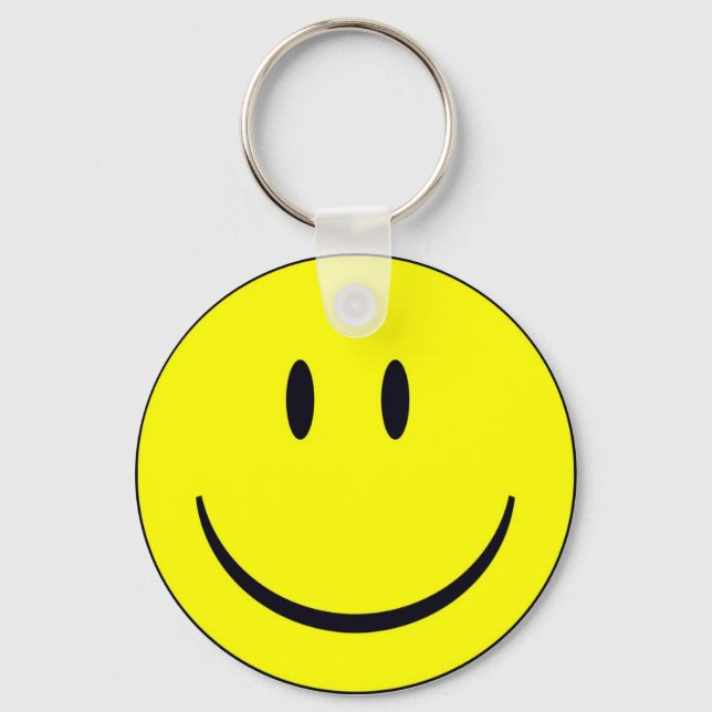 happy face keychain (Front)