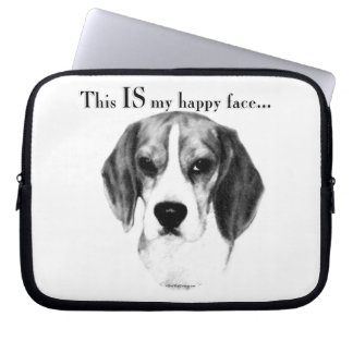 Happy Face Laptop Sleeve