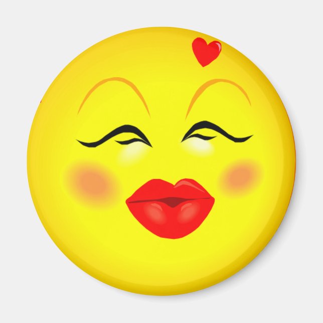 Happy Face Magnet (Front)