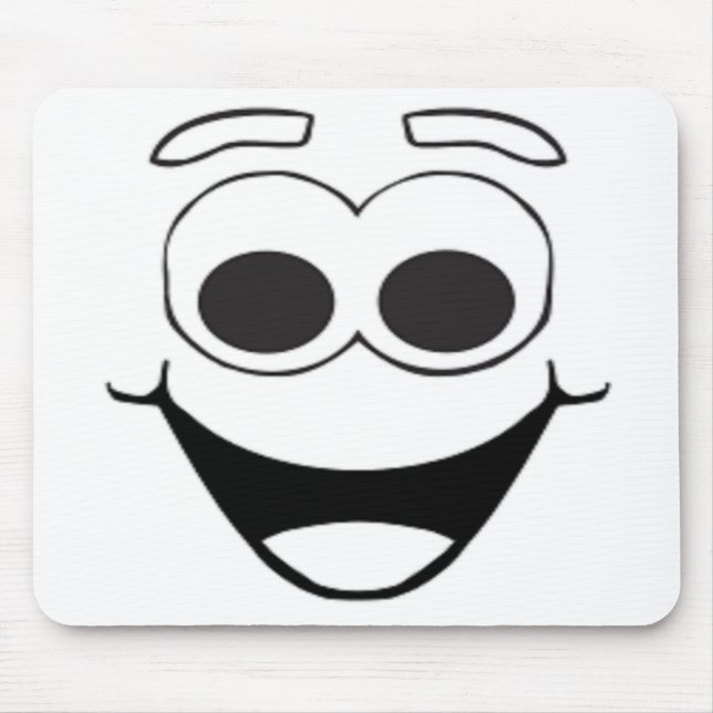 HAPPY FACE MOUSE PAD (Front)