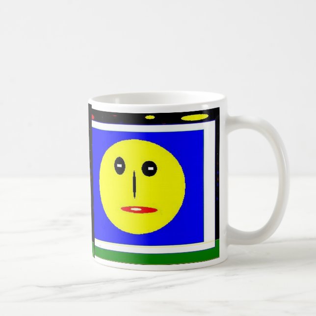 happy face mug (Right)