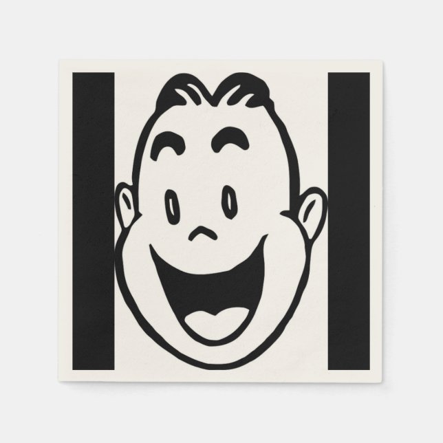 HAPPY FACE NAPKINS (Front)