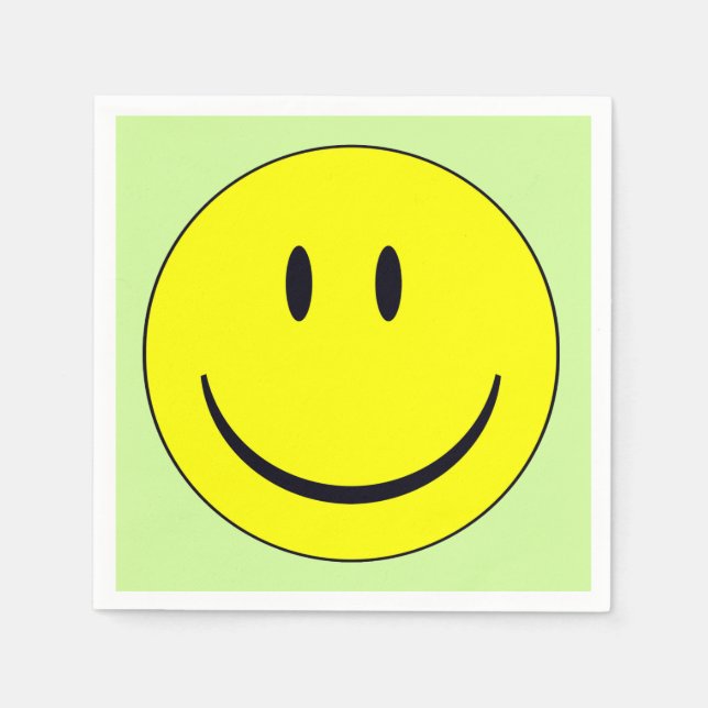Happy Face Napkins (Front)