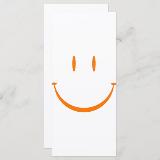 Happy Face: Orange (Front/Back)