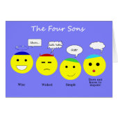 Happy[face] Pesach (Front Horizontal)