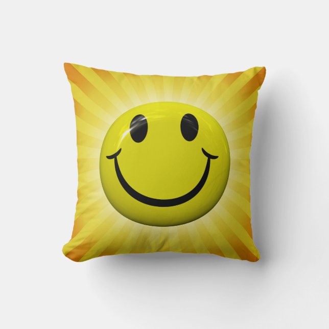 Happy Face Pillow (Front)