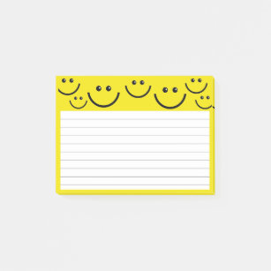 Happy Face Post-it® Notes