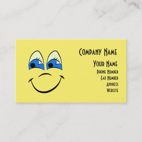 Happy Face Range Business Cards