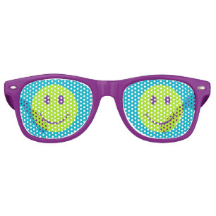 Happy Face Retro Sunglasses
