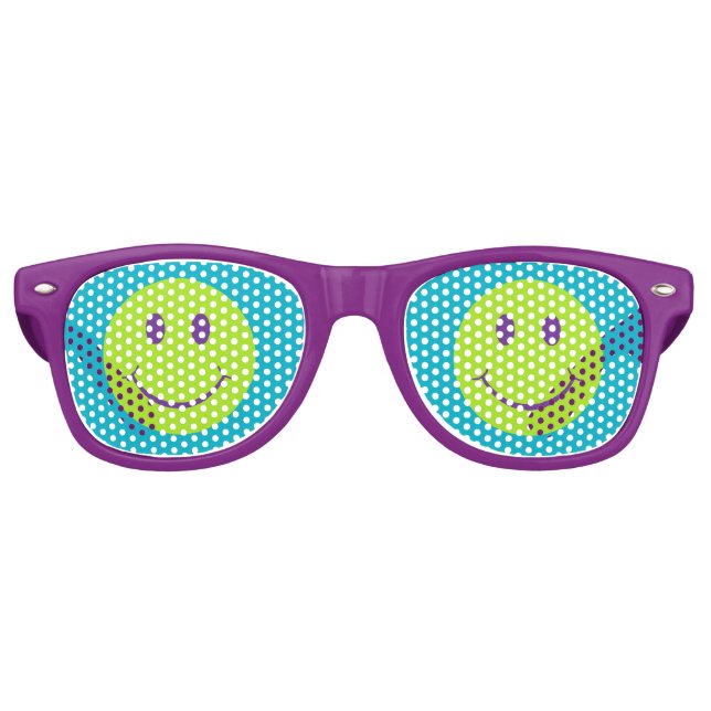 Happy Face Retro Sunglasses (Front)