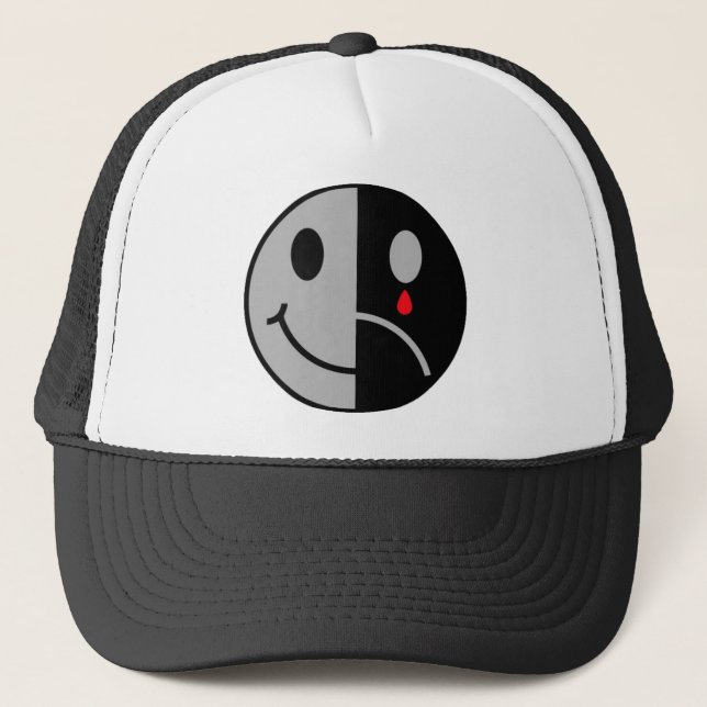 Happy Face Sad Face Hat (Front)