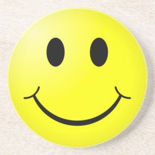 Happy Face Sandstone Coaster