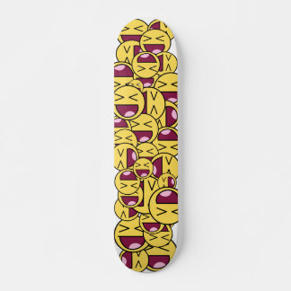 Happy face. skateboard deck