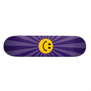 Happy Face Skateboard Deck
