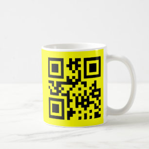 ☺ Happy Face Smiling Emoji -- QR Code Coffee Mug