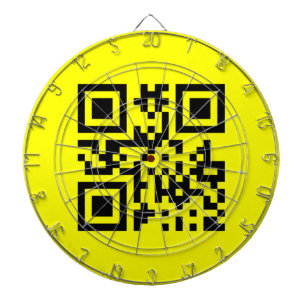 ☺ Happy Face Smiling Emoji -- QR Code Dart Board