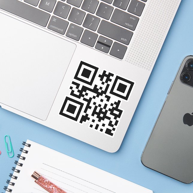☺ Happy Face Smiling Emoji -- QR Code Sticker | Zazzle