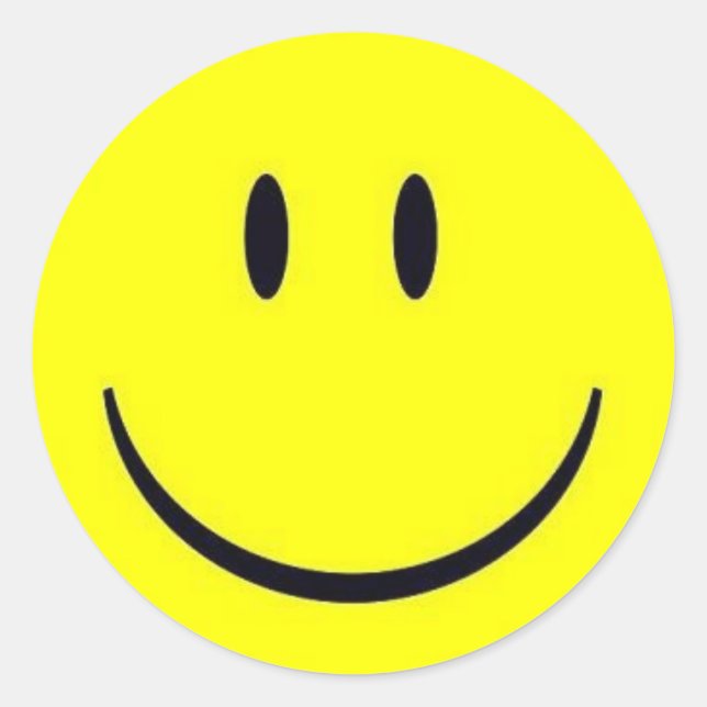 Happy Face Stickers (Front)
