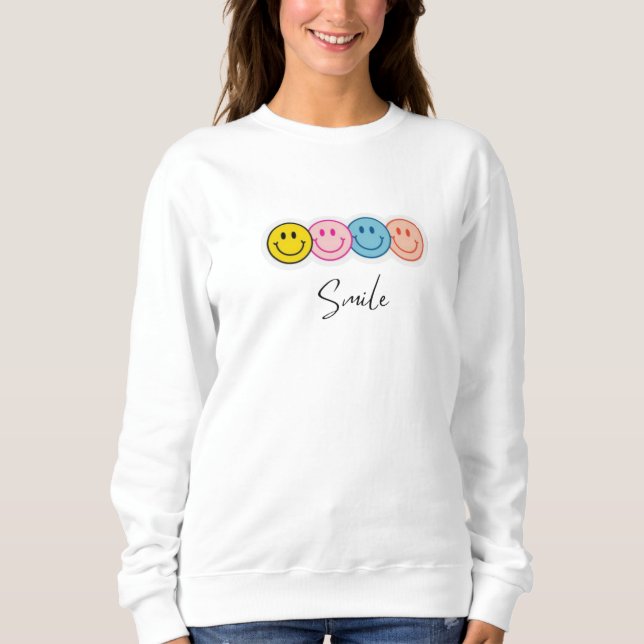 Happy Face Sweater (Front)