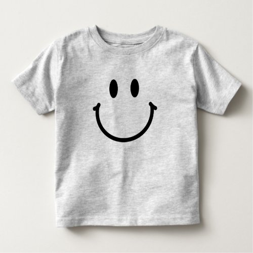 Happy Face Toddler T_Shirt