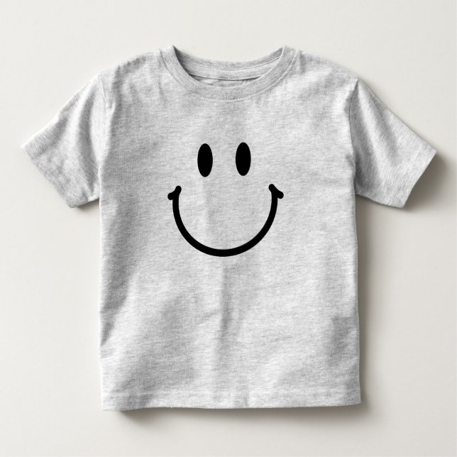 Happy Face Toddler T-Shirt (Front)