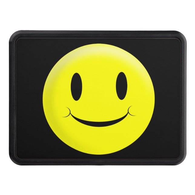 Happy Face Trailer Hitch Cover (Front)