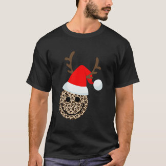 Happy Face With Santa Smile Face T-Shirt