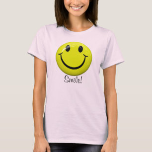 Happy Face With Smile T Shirt