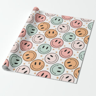 Happy Face Wrapping Paper
