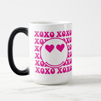 Happy Face, xoxo, valentine, custom mug, cup