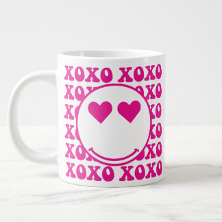 Happy Face, xoxo, valentine, custom mug, cup