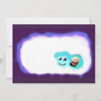 Happy Faces Fruit and Cupcake Thank You Card