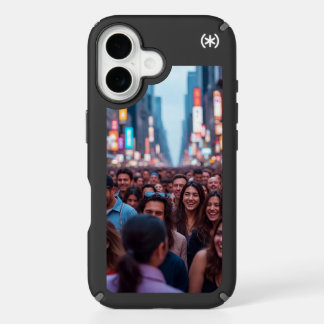 Happy Faces Metropolis iPhone 16 Phone Case