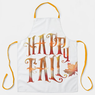 Happy Fall Apron