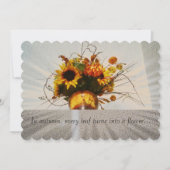 Happy Fall/Autumn Season card or invitation (Front)