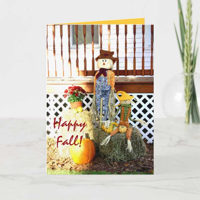 Happy Fall! Card (Front)