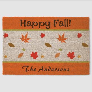 Happy Fall - Colorful Autumn Leaves