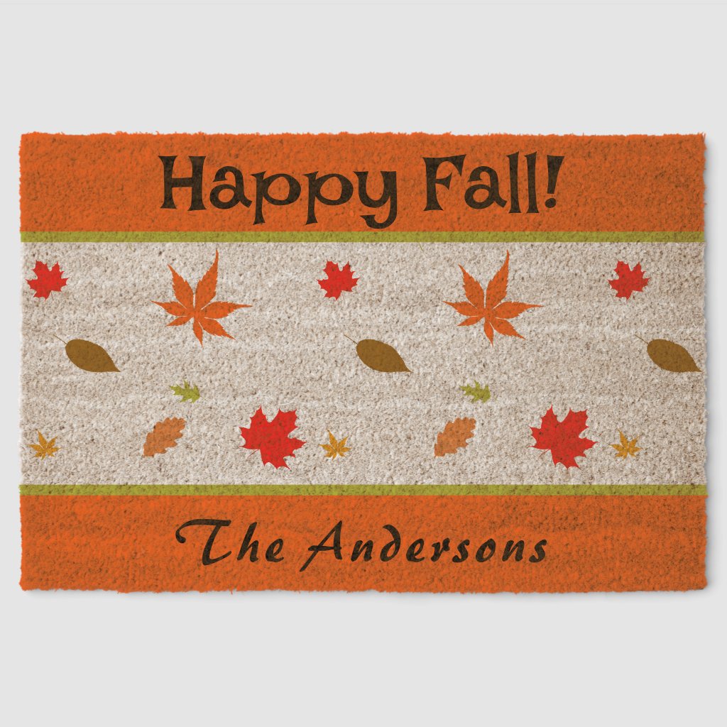 Happy Fall - Colorful Autumn Leaves