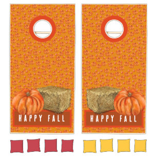 Happy Fall Cornhole Set