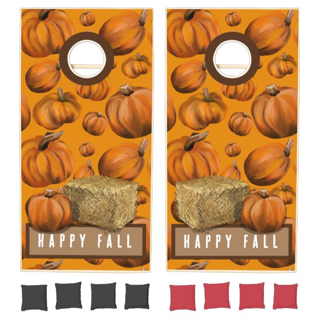 Happy Fall Cornhole Set (Set)