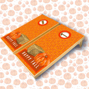 Happy Fall Cornhole Set
