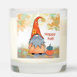 Happy Fall Gnome Scented Candle