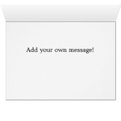 Happy Fall Owl Greeting Card (Inside Horizontal (Bottom))