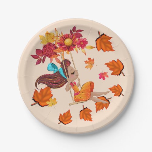 Happy Fall Paper Plates